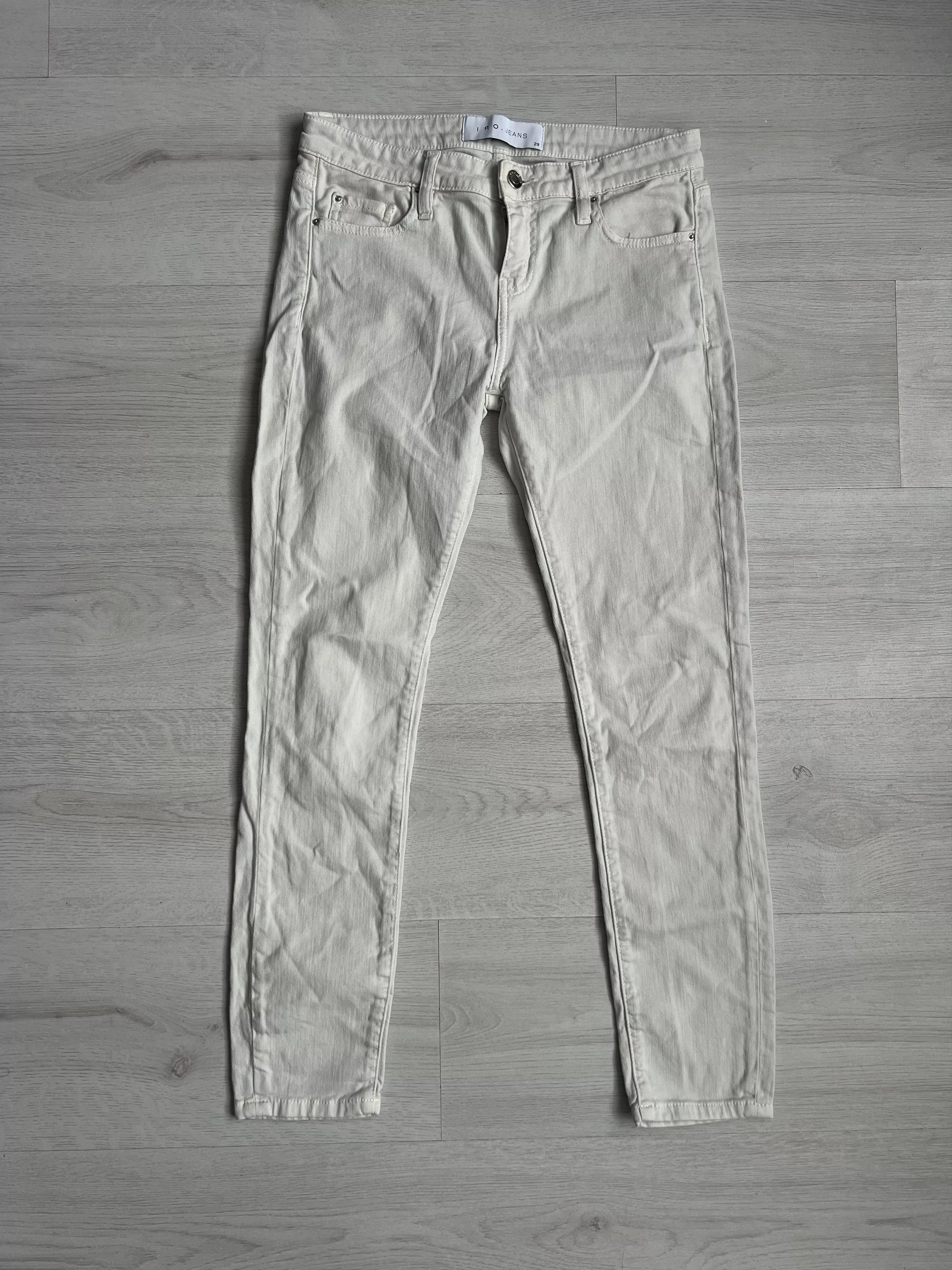 Iro Jeans White Denim
