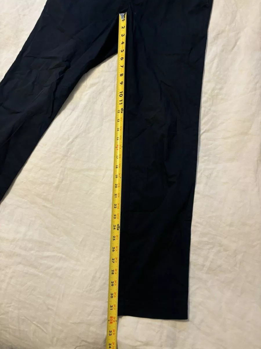 Everlane Casual Pants Black Drawstring Casual Everlane Pants - Size M (32x32)