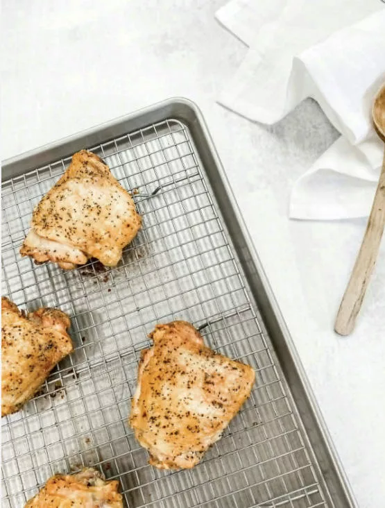 Half Sheet Pan with Rack