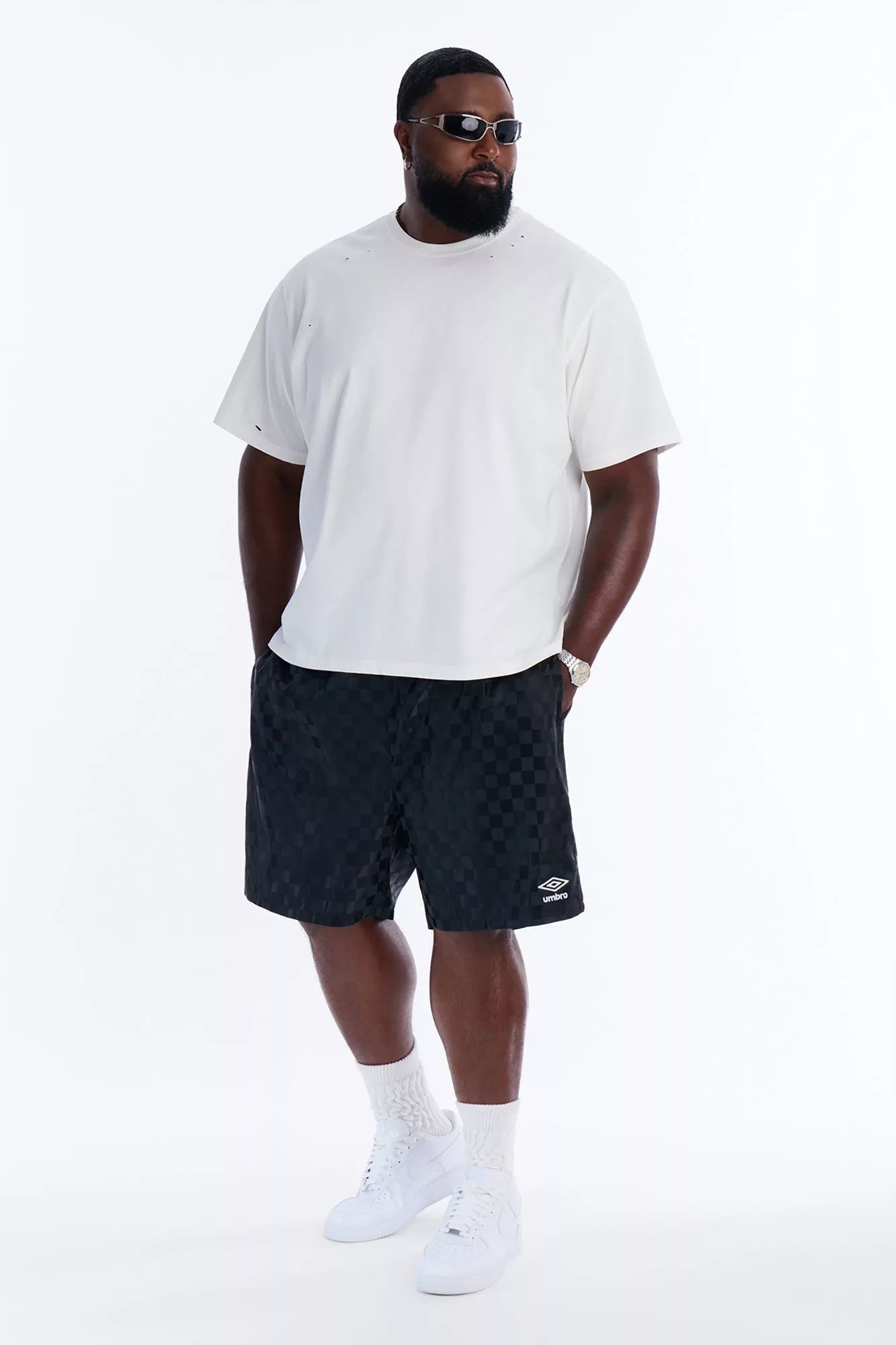 Destructed Crewneck Tee - White