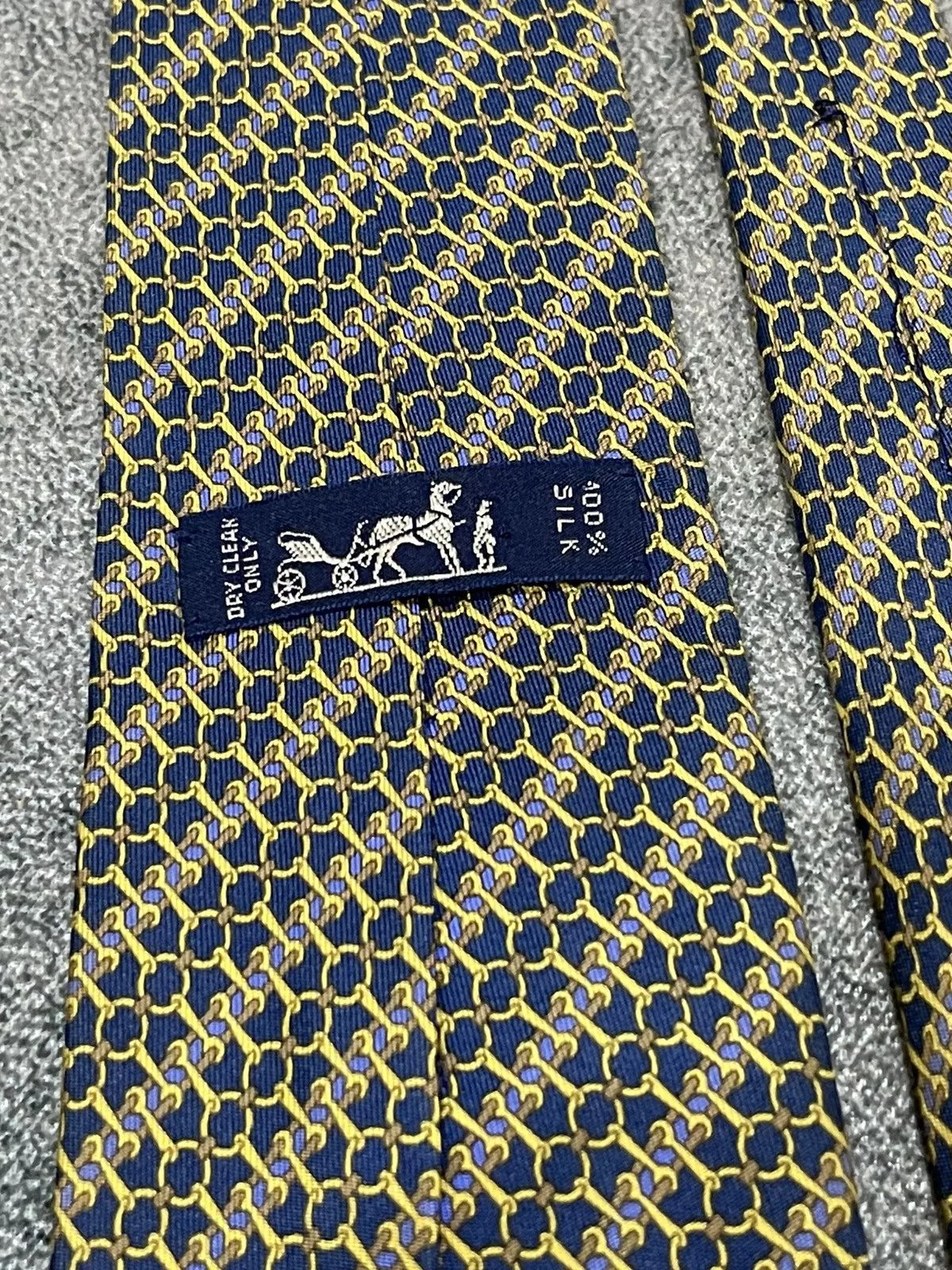 Hermes Ties Pocketsquares Hermes Silk Tie 7200 UA Multi