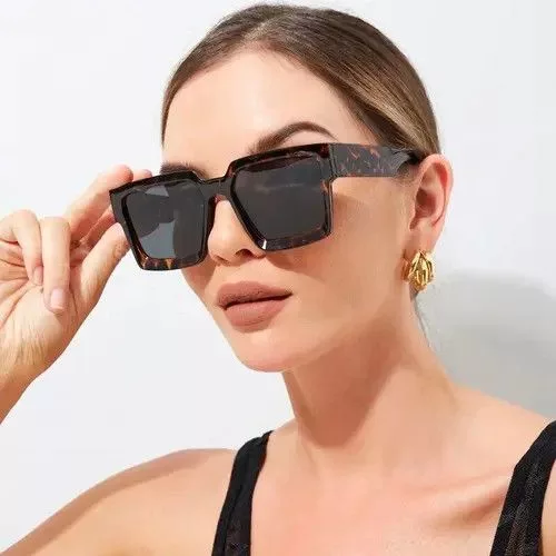 Jewelry Sunglasses Jewelry Fahion Vintage Small Square Sunglasses Brown
