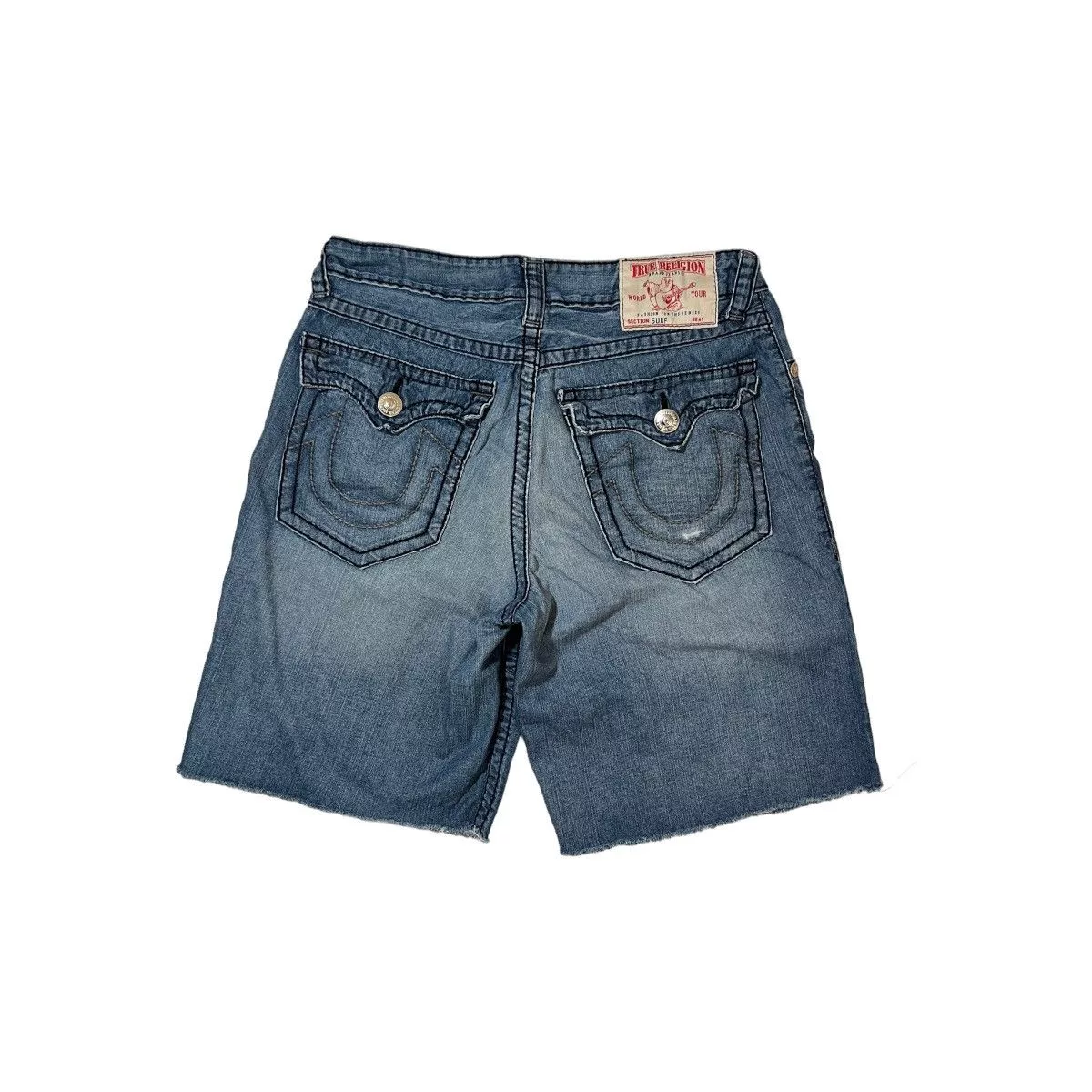 True Religion Shorts True Religion × Vintage Y2K True Religion Surf Swim Shorts Blue Streetwear