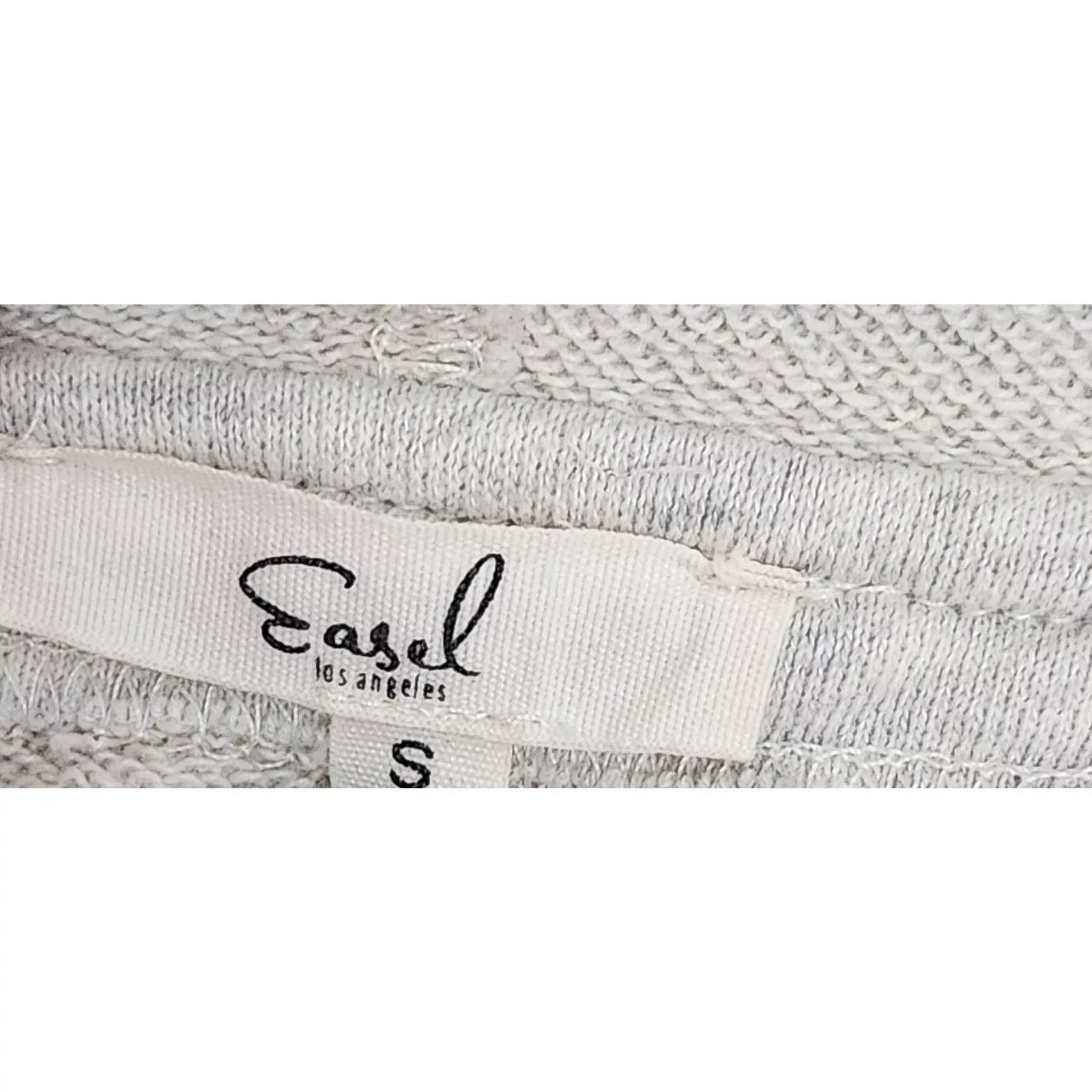Other Sweatshirts Other Easel Light Gray Full Zip Hooded Sweatshirt Small Pockets