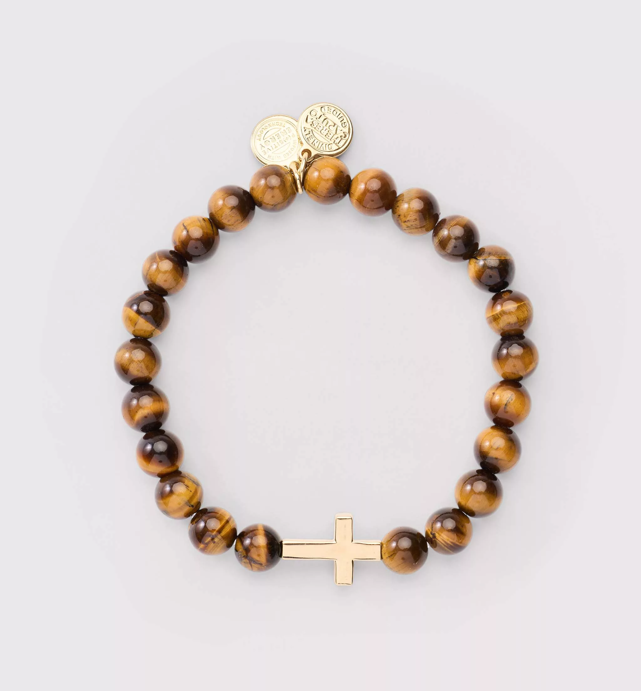 Divine Faith Tiger's Eye Stretch Bracelet
