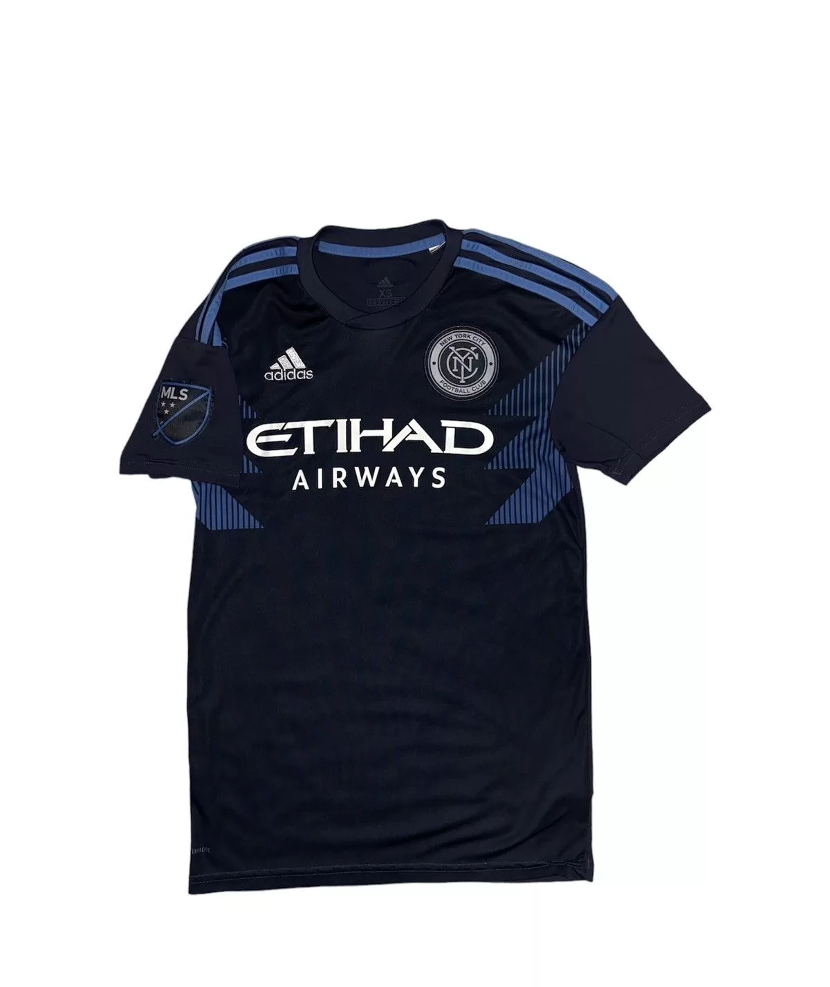 Adidas Jerseys Adidas NYCFC Men’s Dark Grey Away Kit Gray
