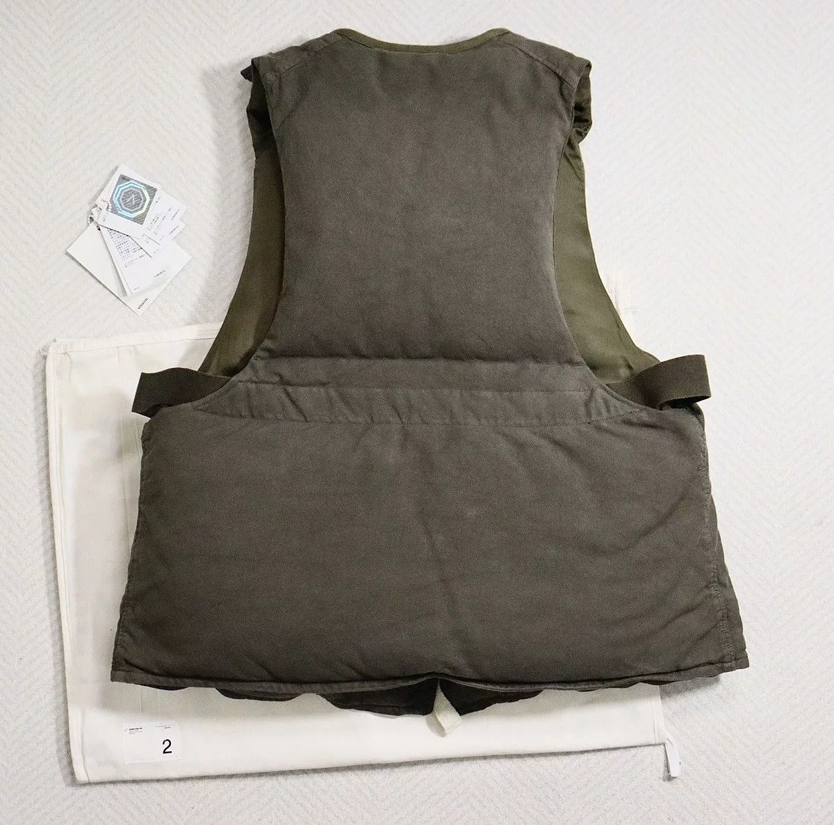Visvim Vests Visvim 20aw Harrier Down Vest Green