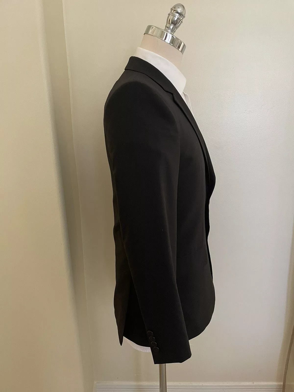 Givenchy Blazers Givenchy Slim Fit Wool Jacket Black