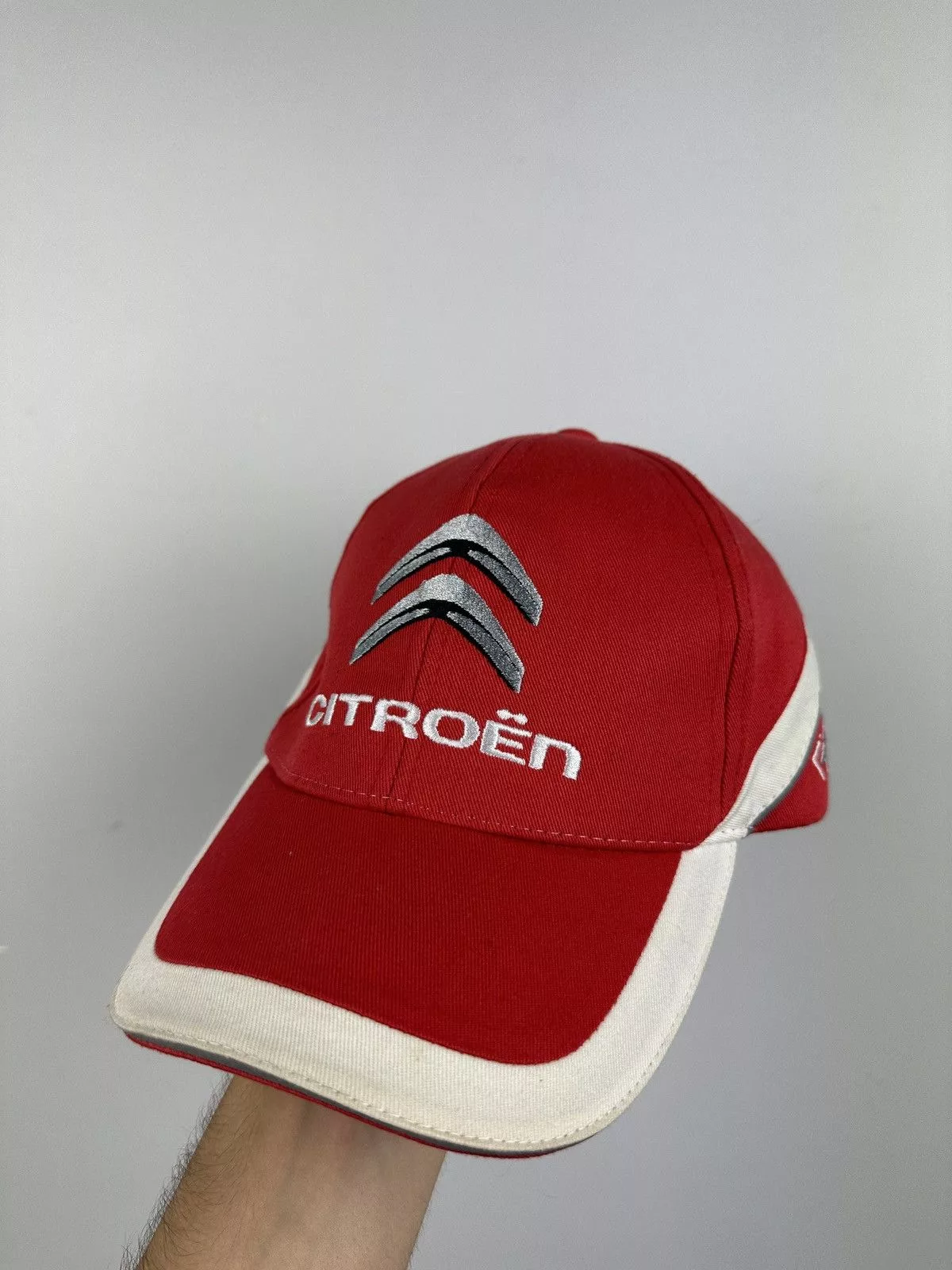 Vintage Hats Vintage Y2K Citroen Racing Cap Red