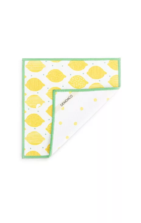 Lemons Absorbent 2 SidedDishcloth