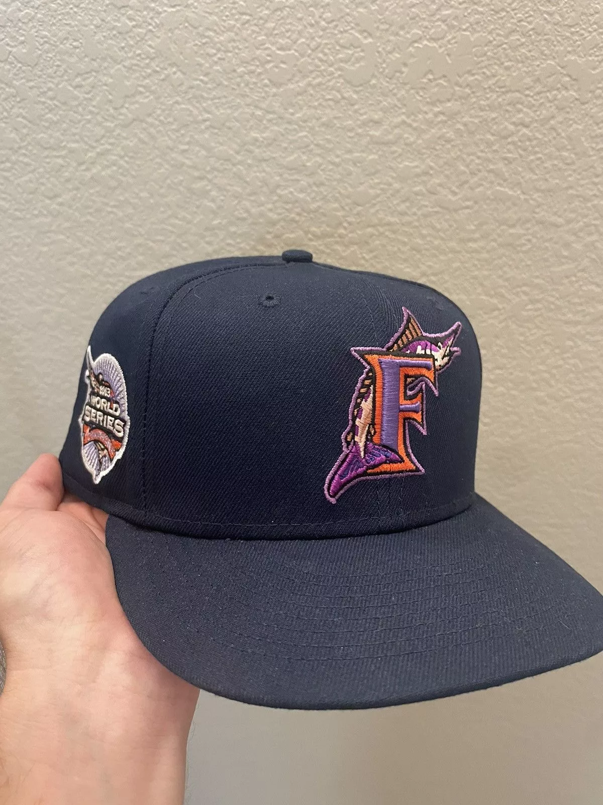 MyFitteds Hats MyFitteds FedEx Marlins Fitted 7 5/8 Blue