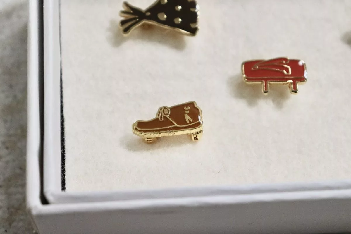 Visvim Miscellaneous Visvim 21ss Lapel Pin Set White
