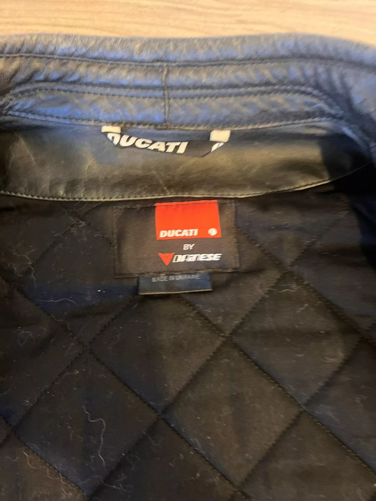 Ducati Leather Jackets Ducati old times limited meccanica leather jacket 52 Large Red