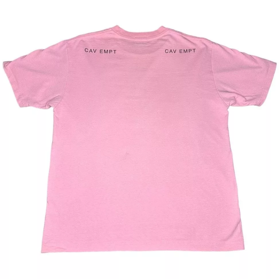Cav Empt Short Sleeve T Shirts Cav Empt Reformist Tee Pink
