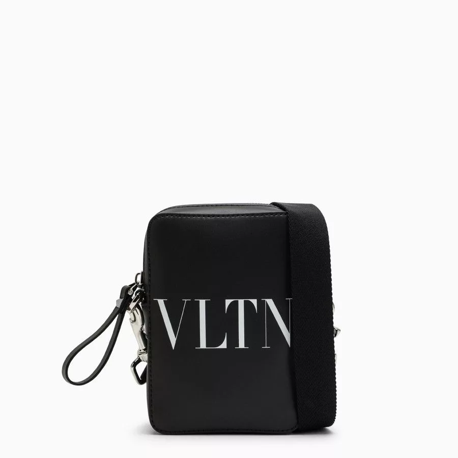 Valentino Bags Luggage Valentino o1d2blof0724 Size : OS / Leather Shoulder Bag in Black