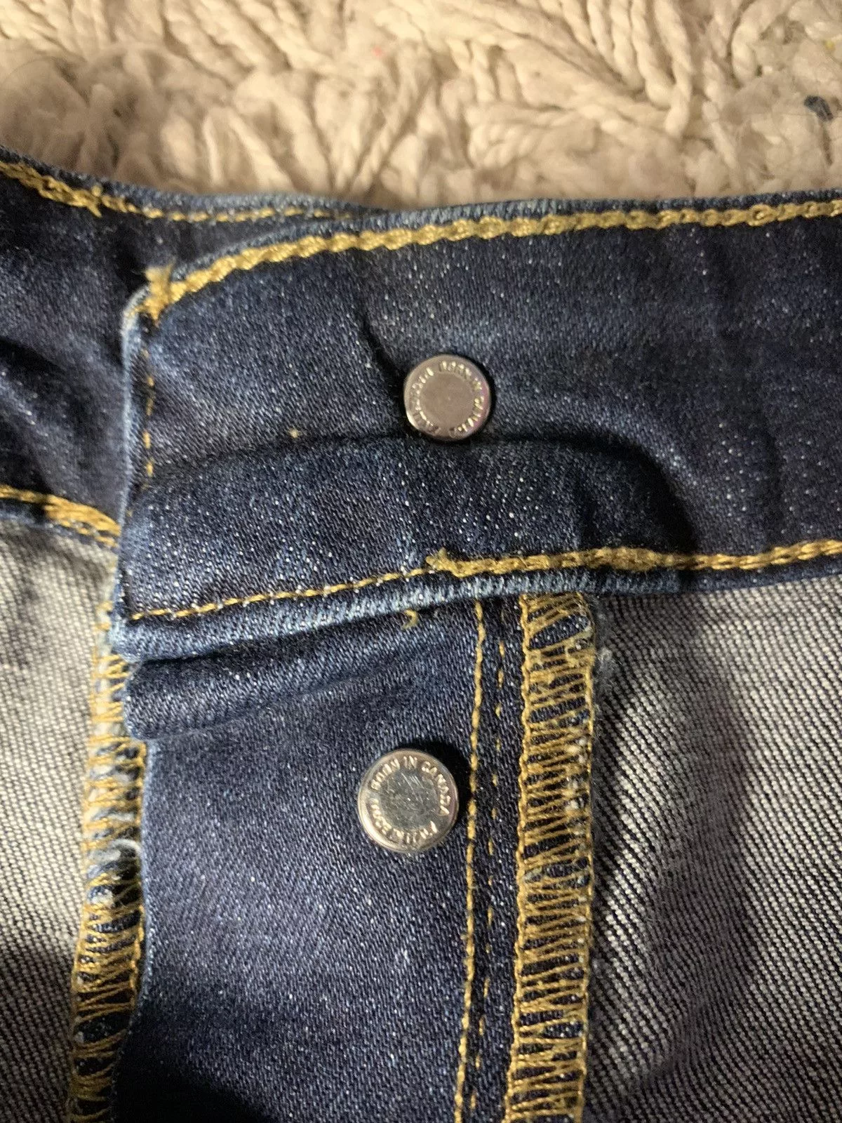 Dsquared2 Denim Dsquared2 × Vintage Dsquared2 distressed denim pants Blue Streetwear