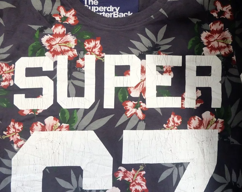 Superdry Short Sleeve T Shirts Superdry Floral Tee White