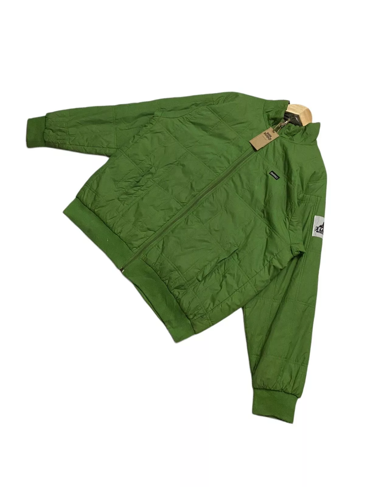 Xlarge Light Jackets XLarge Quilted Revisible Jacket Green