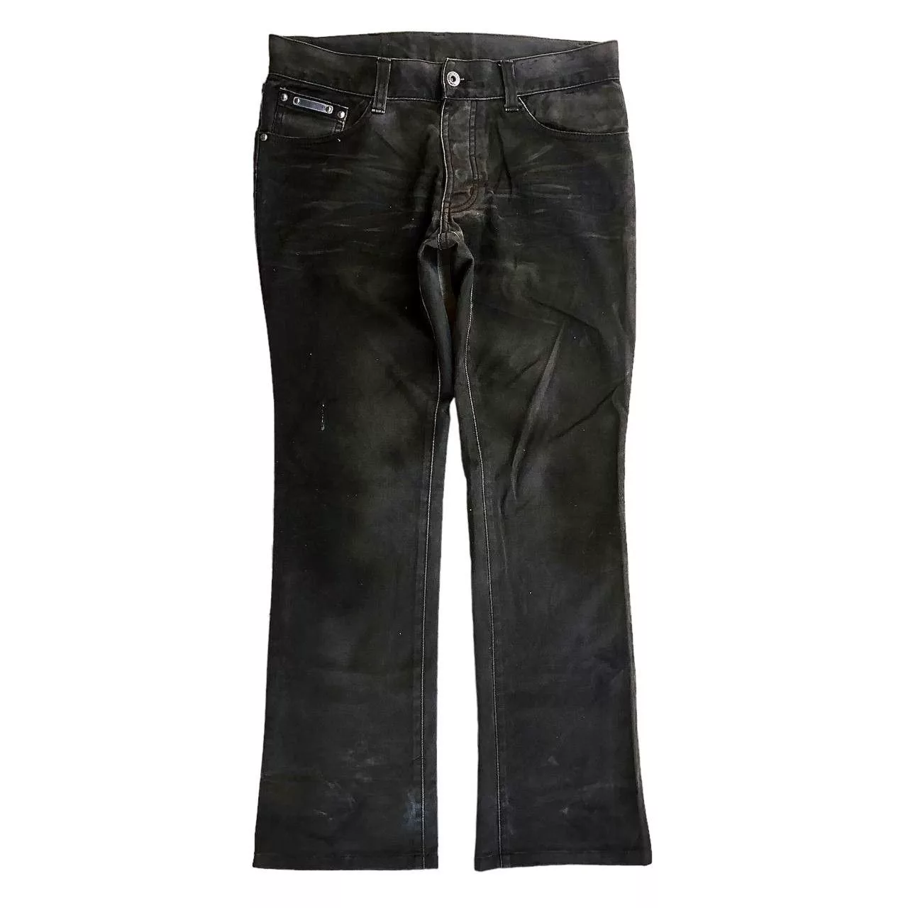5351 POUR LES HOMMES Denim 5351 POUR LES HOMMES × Japanese Brand 5351 POUR LES HOMMES FLARE DENIM Black