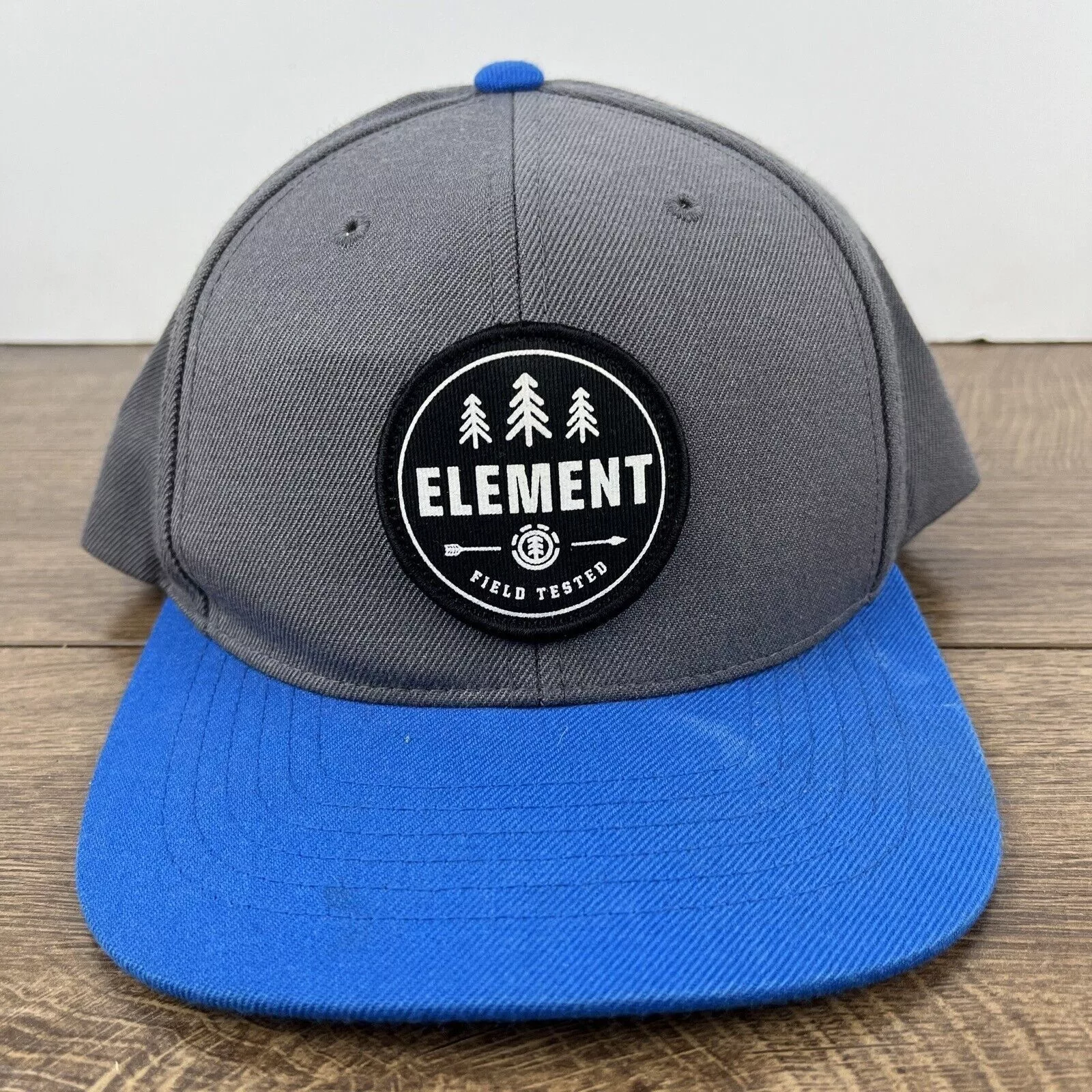 Other Hats Other Element Field Tested Hat Element Gray Snapback Hat Adjustabl