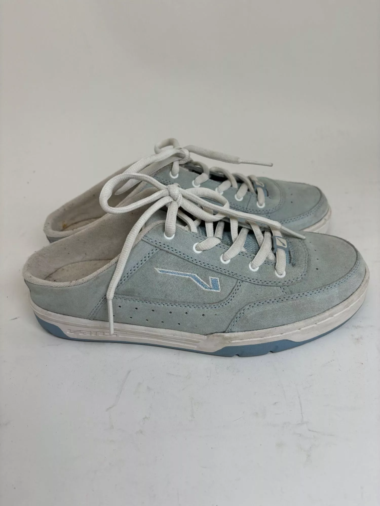 Vans Slip Ons Size 10 Rare Baby Blue Vans Hudson Mule