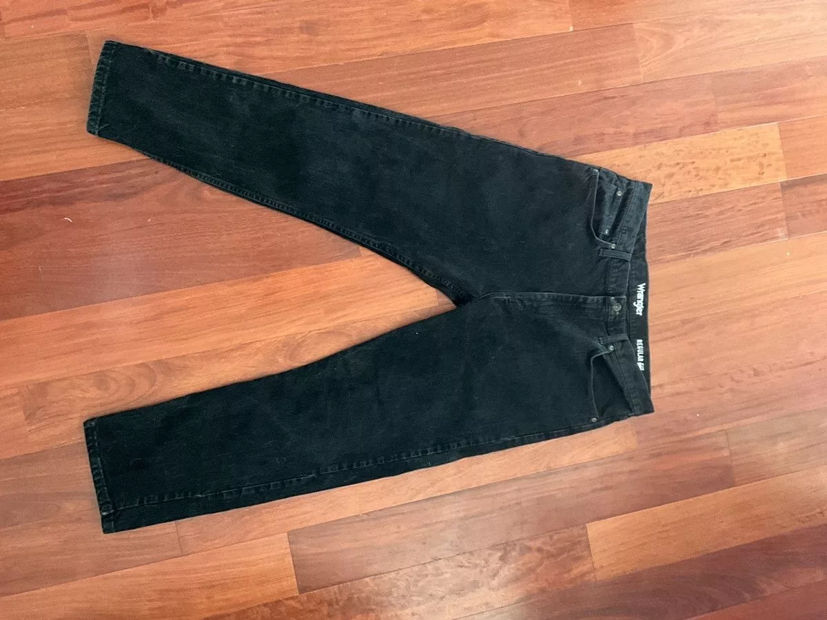 Black vintage wrangler denim