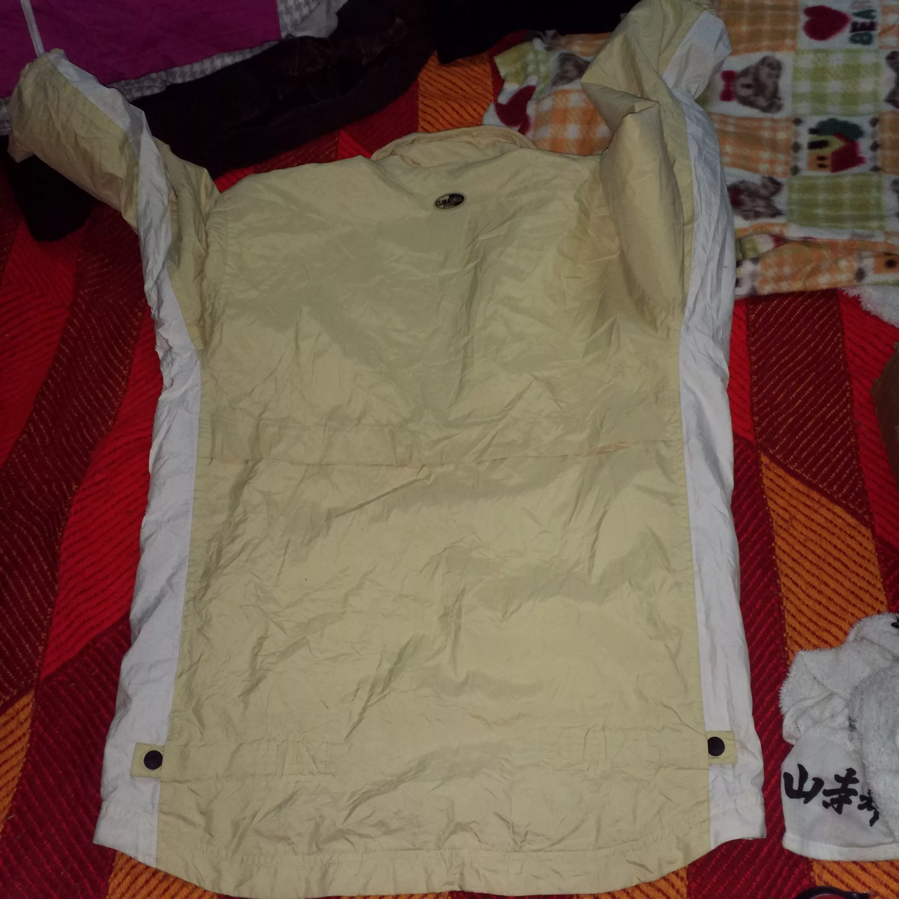 Adidas Rain Jackets ADIDAS CLIMA SHELL STORM Yellow