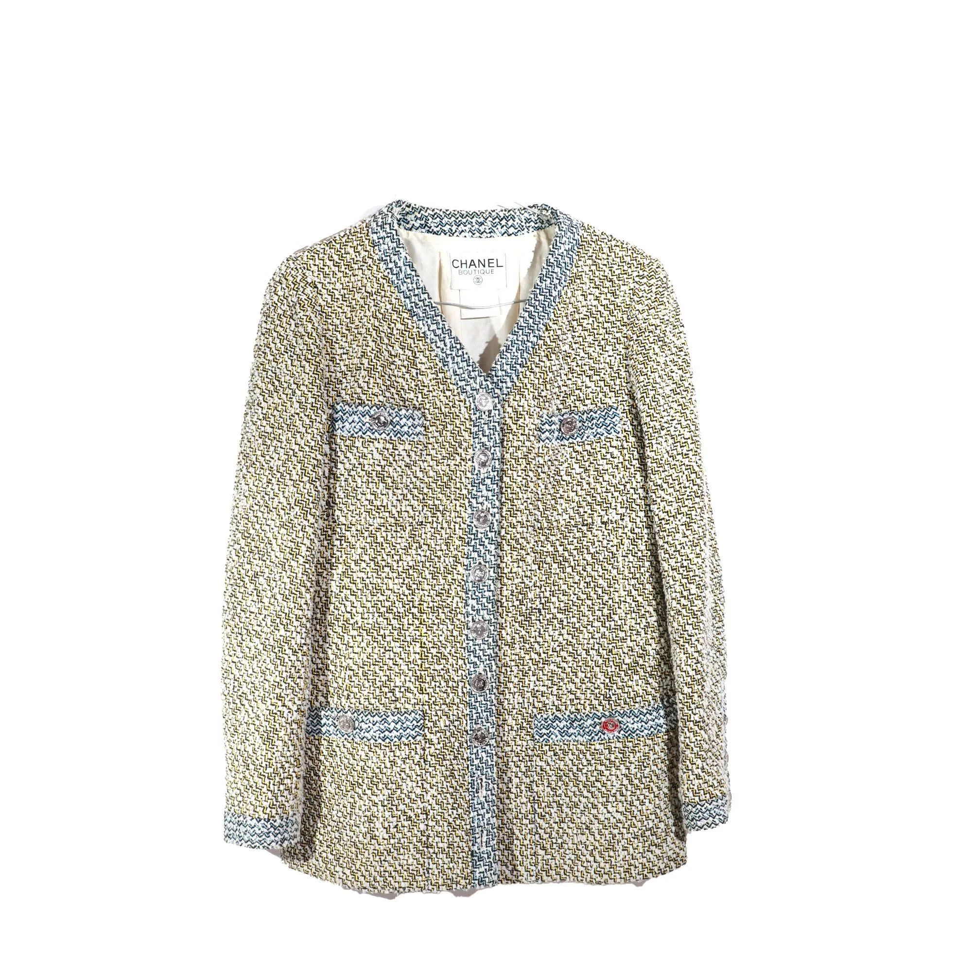 Chanel Jackets CHANEL - Tweed jacket (T40) Multi