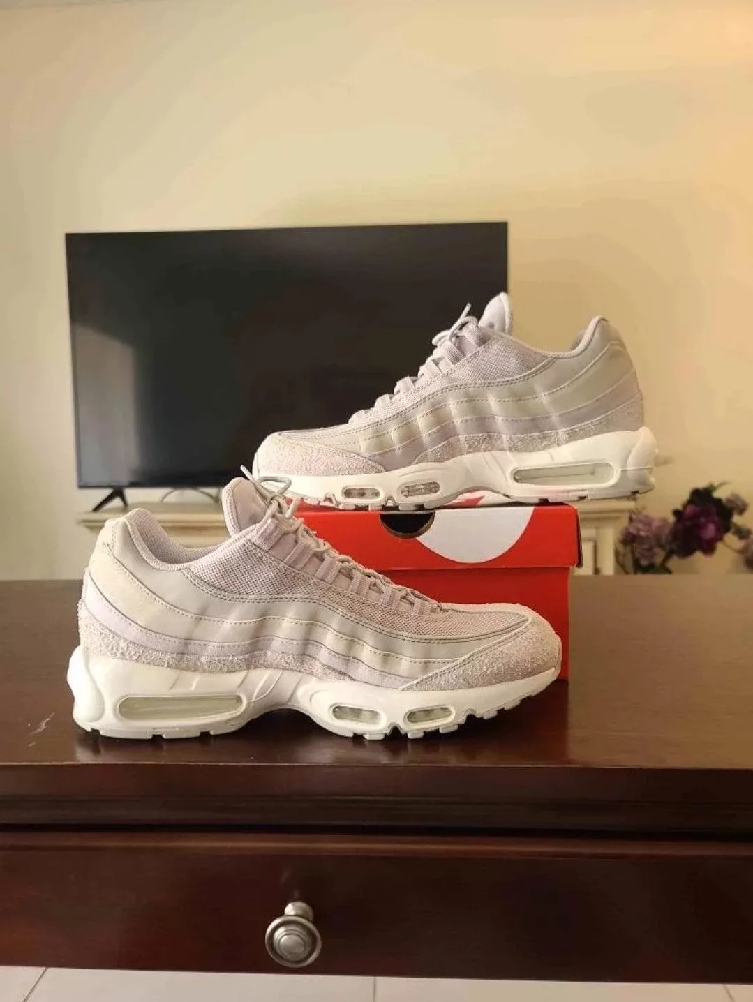Nike Low Top Sneakers Nike Air Max 95' Cobblestone White