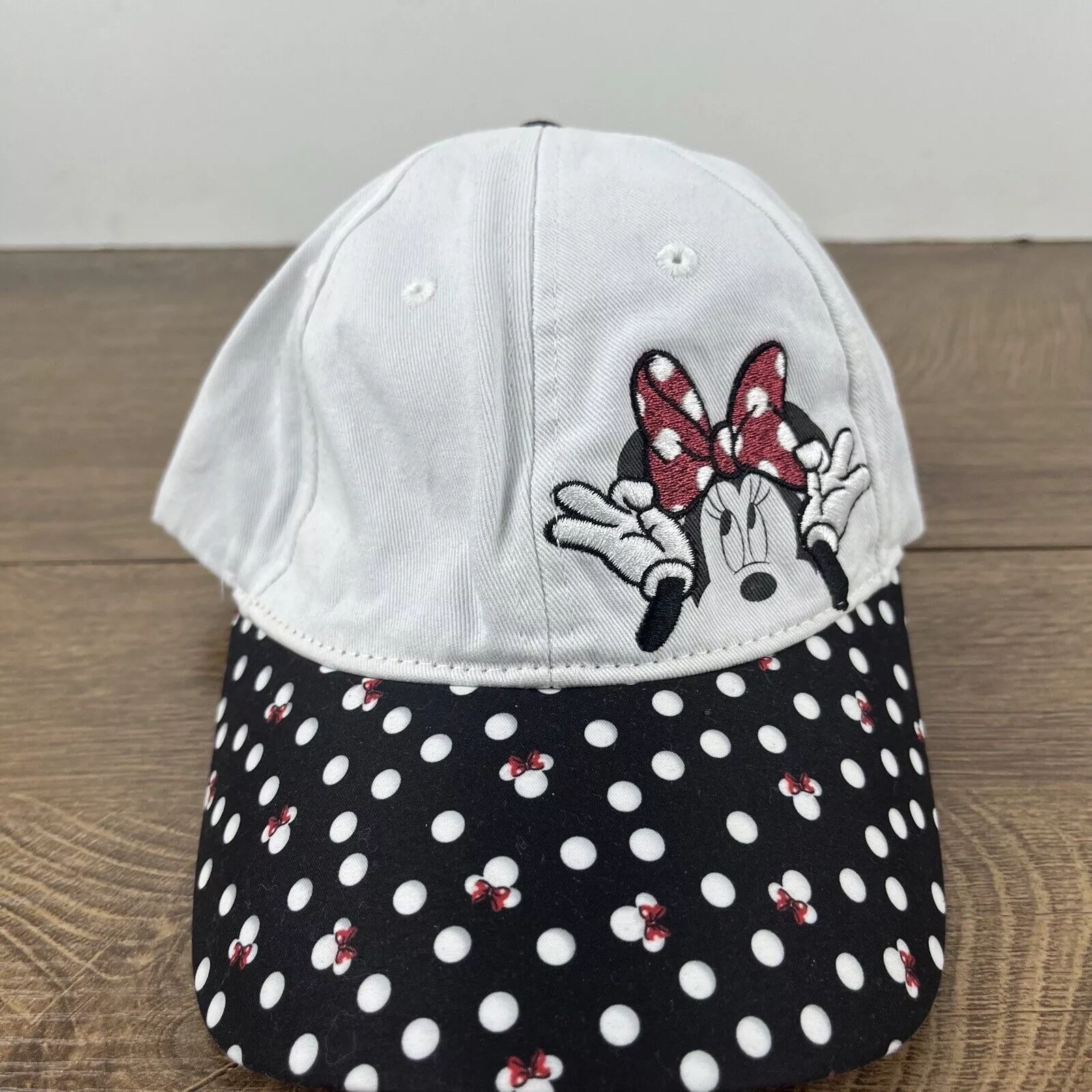 Other Hats Other Minni Mouse Hat Mini Mouse Hat White Adjustable Hat White Ad