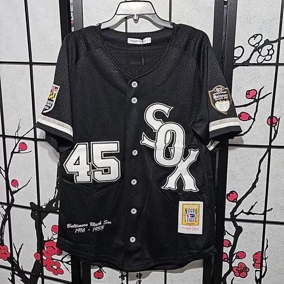 Other Jerseys Other Baltimore Black Sox Negro League Baseball Jersey NWT Medium Gray Sportswear