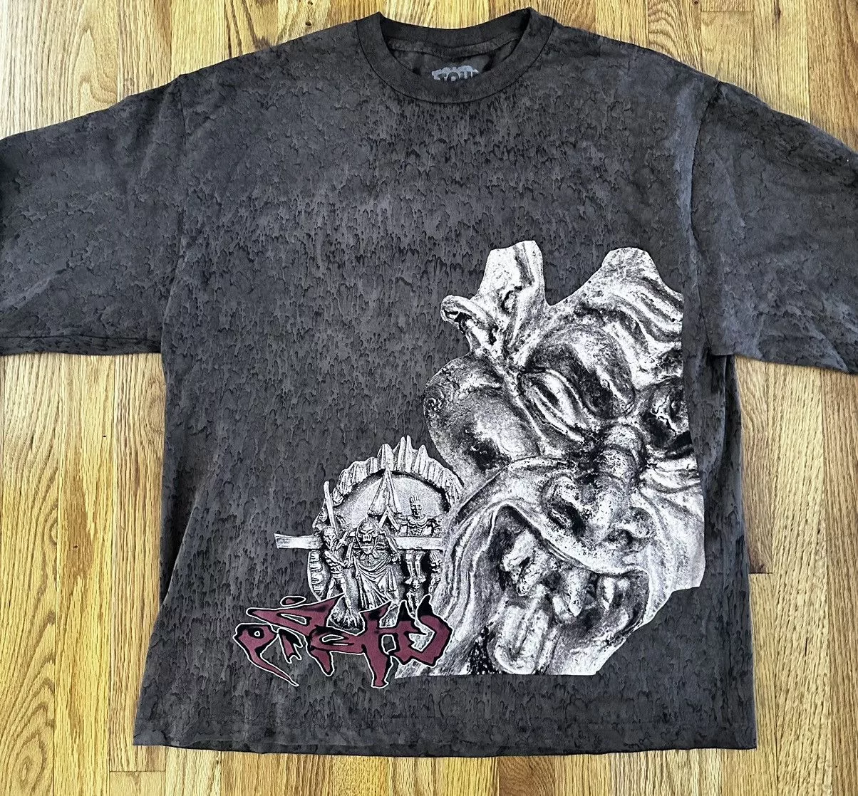 Travis Scott Long Sleeve T Shirts Travis Scott Circus Maximus Longsleeve size XXL Brown
