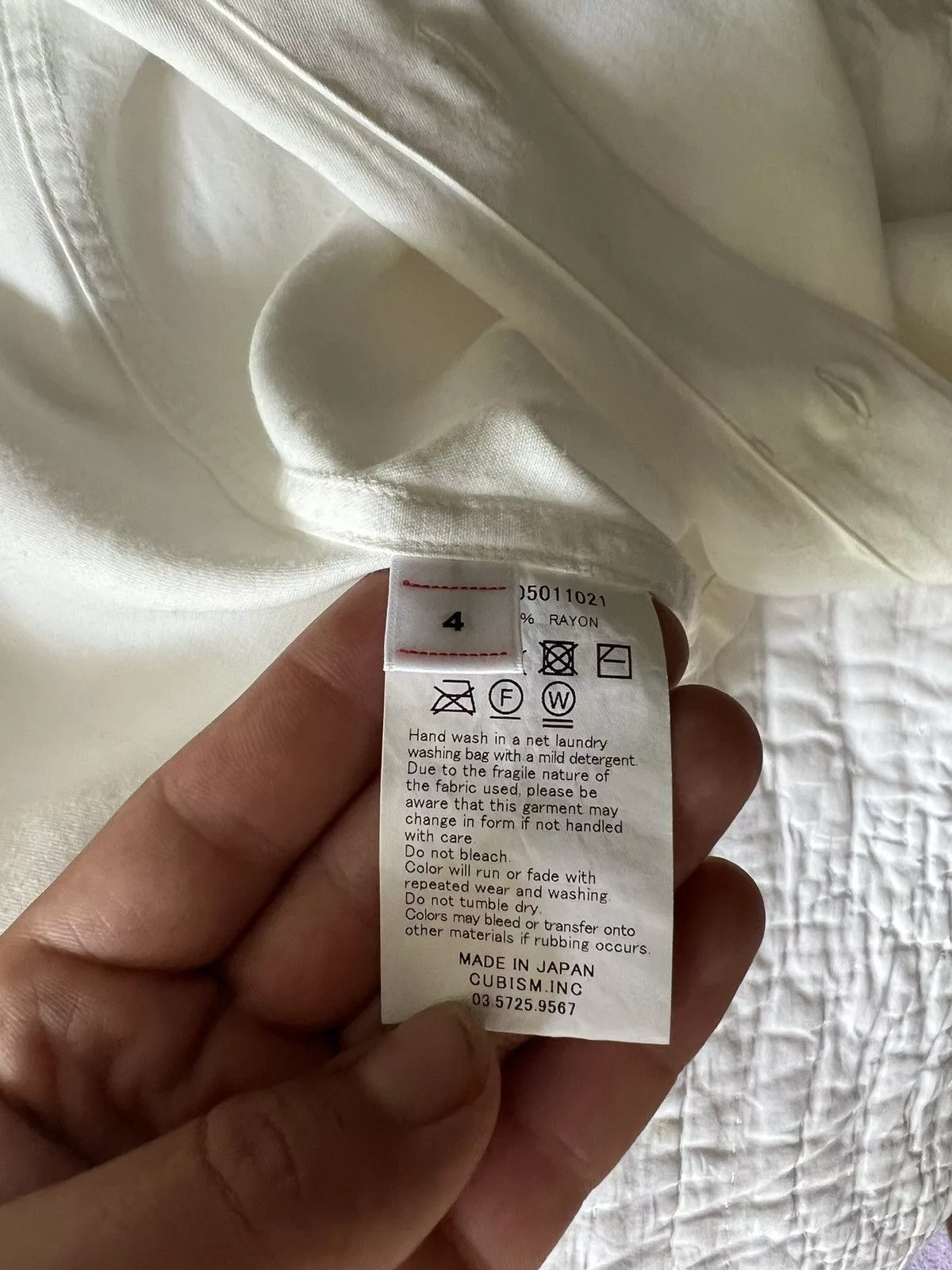 Visvim Shirts Button Ups Visvim Hand painted button up White