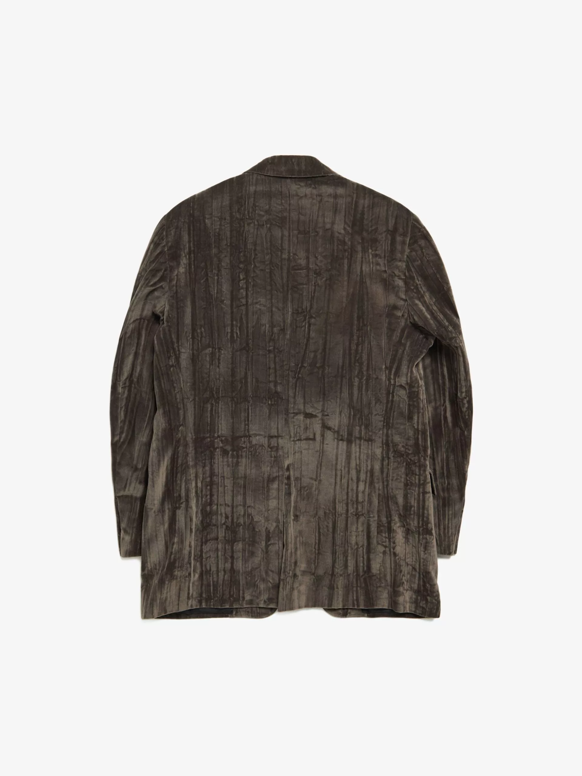 Givenchy Light Jackets Givenchy Gray Velvet Suit Blazer