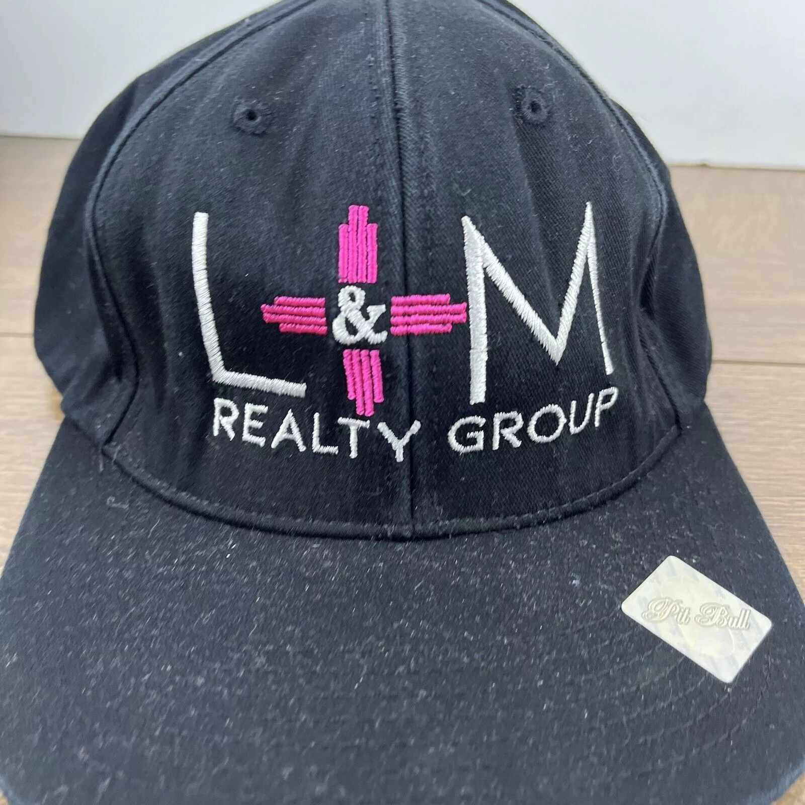 Other Hats Other L&M Realty Group Hat LM Hat Black Hat Adjustable Snapback Ad