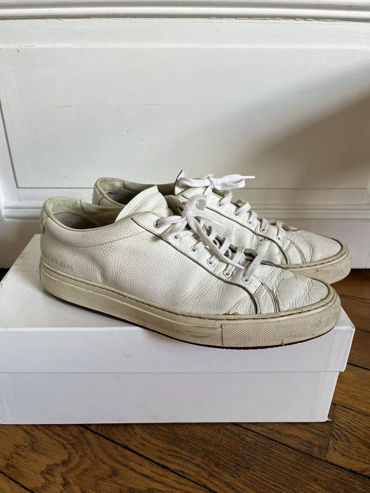 Common Projects Low Top Sneakers Common Projects Achille White 41