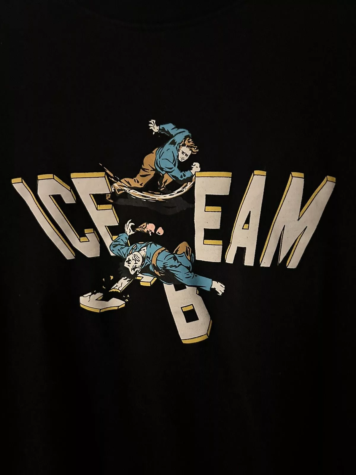 Icecream Short Sleeve T Shirts Icecream punch T-shirt Black