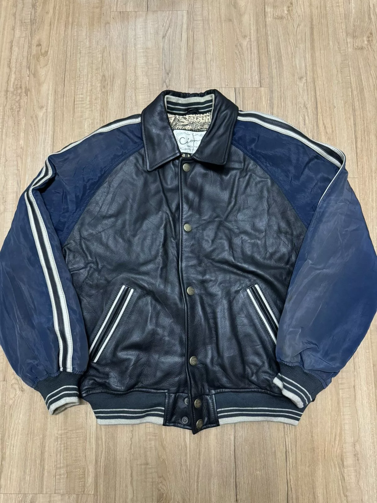 Vintage Leather Jackets VINTAGE CION JAMES DEAN MADONNA LEATHER JACKET Black
