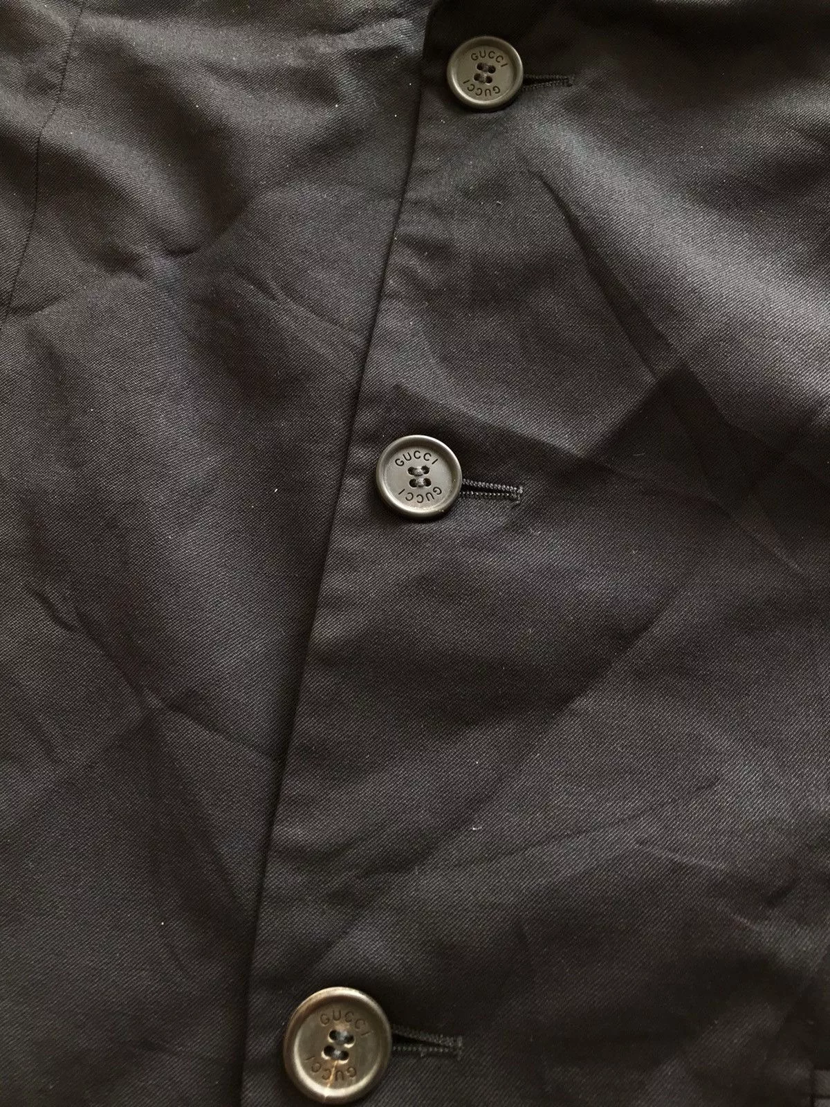 Gucci Light Jackets Vintage Gucci Blazer Suit Jacket Black