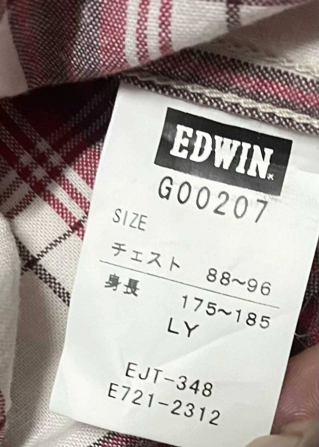 Edwin Shirts Button Ups Edwin Button Ups Shirt Red