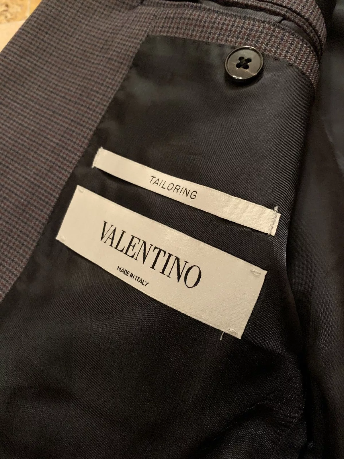 Valentino Suits Valentino blue/red suit