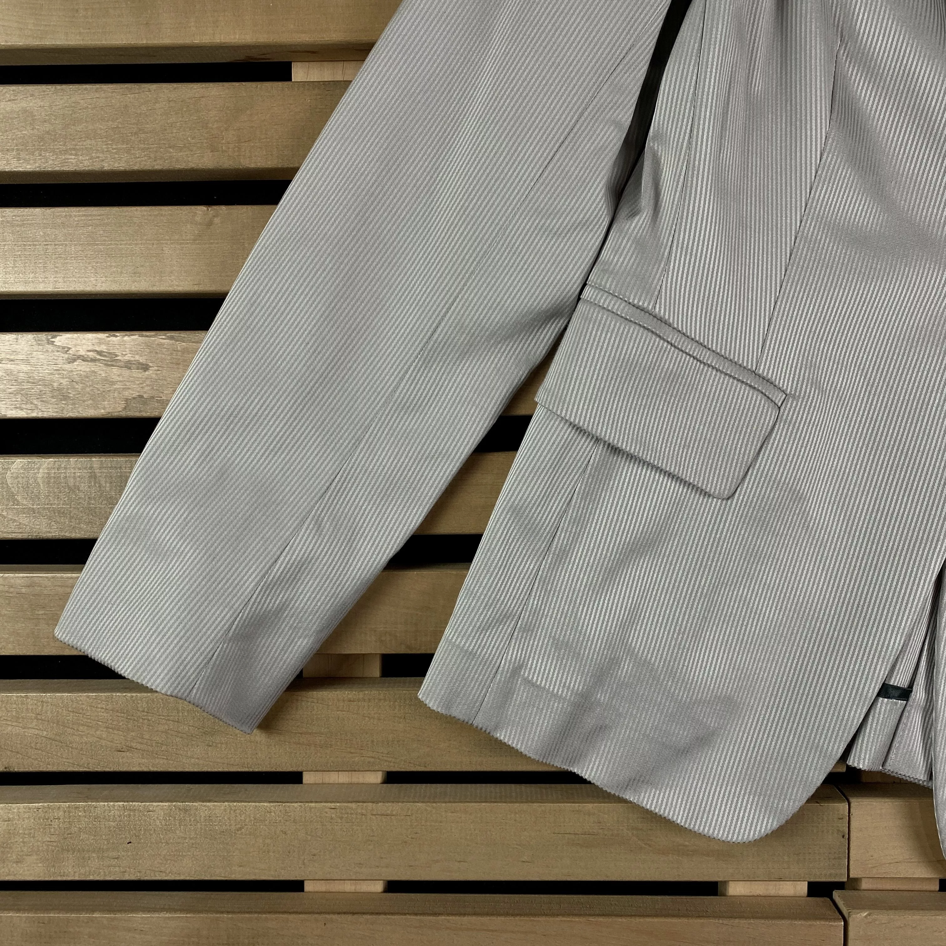 Marella Blazers Marella × Max Mara Womens Blazer Basic Jacket Marella Max Mara Size UK 10 US 6 Gray
