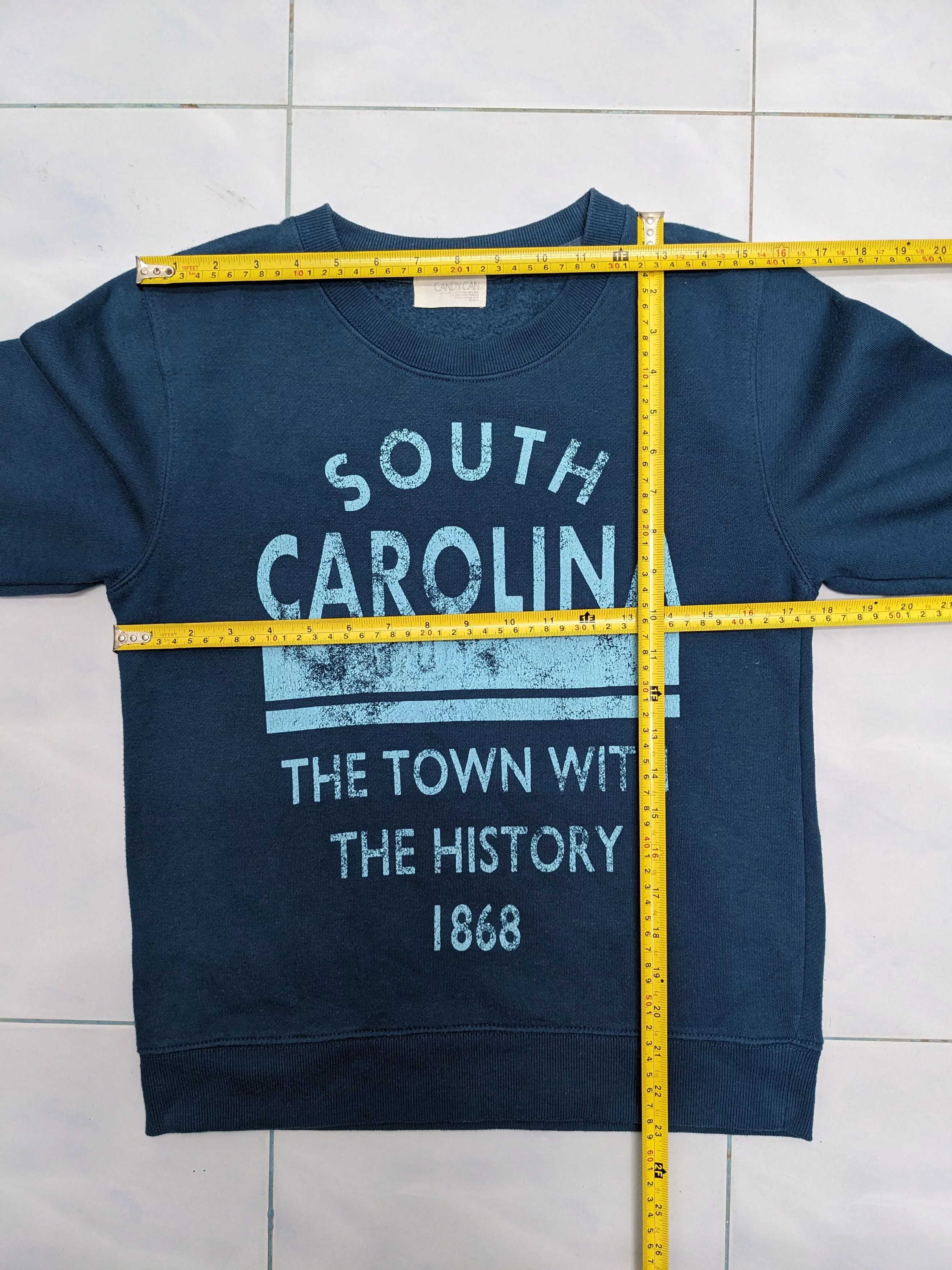 Designer Sweatshirts Hoodies Designer CANDY CAN SOUTH CAROLINA SWEATSHIRT Multi Streetwear