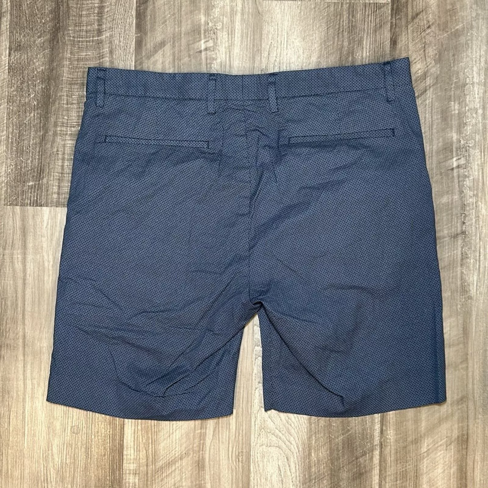 Theory Shorts Theory Flat Front Stretch Shorts - 34 Blue
