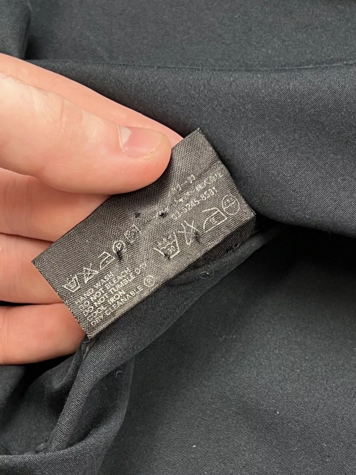 Prada Shirts Button Ups Prada Black Cotton Shirt (Y0437)
