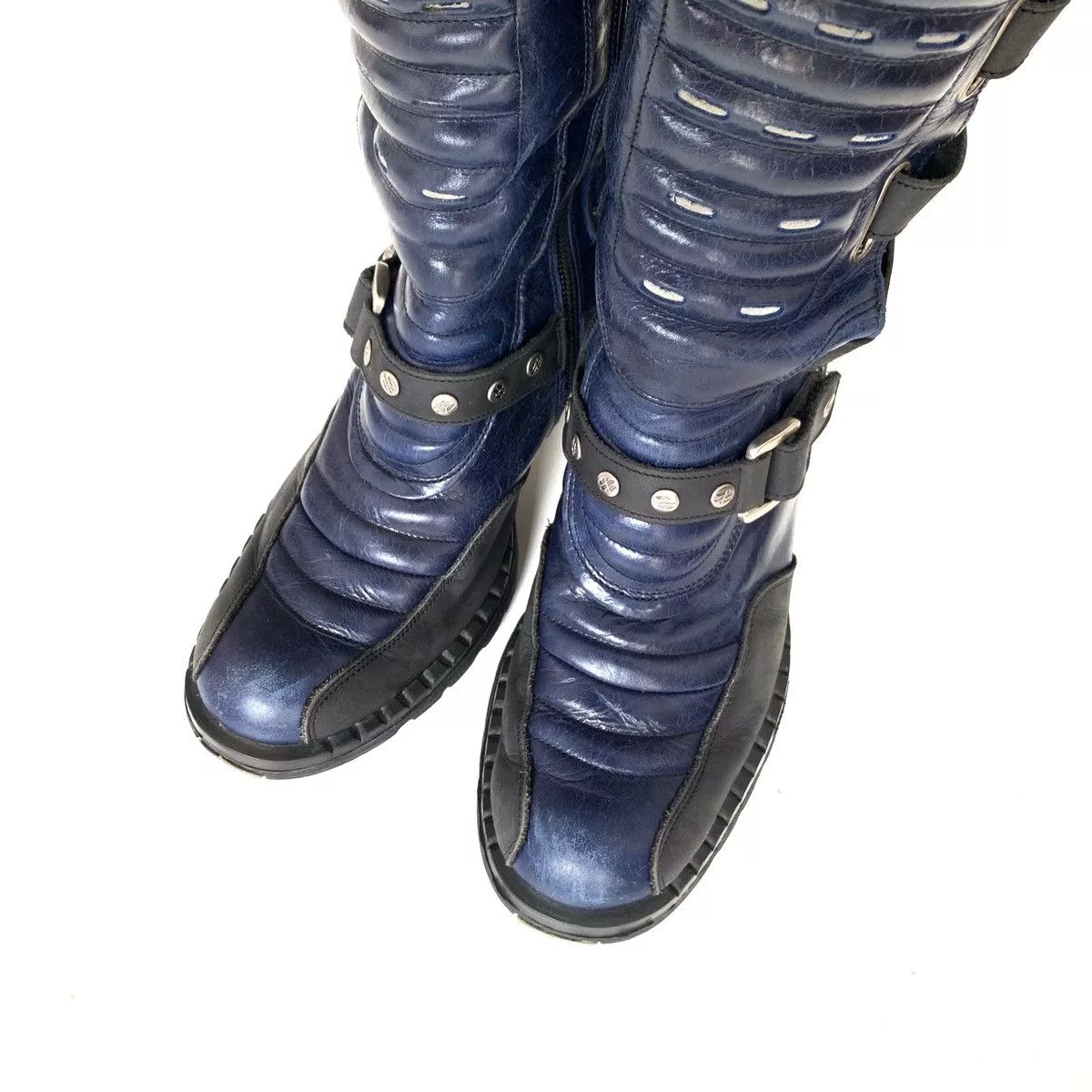 New Rock Boots New Rock Blue Boots Vintage Black