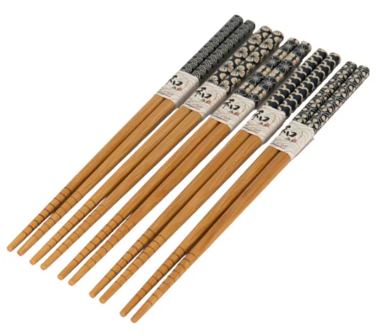 Blue Pattern Chopsticks Set