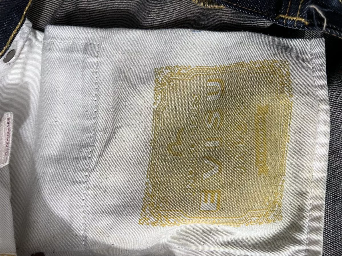 Evisu Denim VINTAGE EVISU JEANS Blue