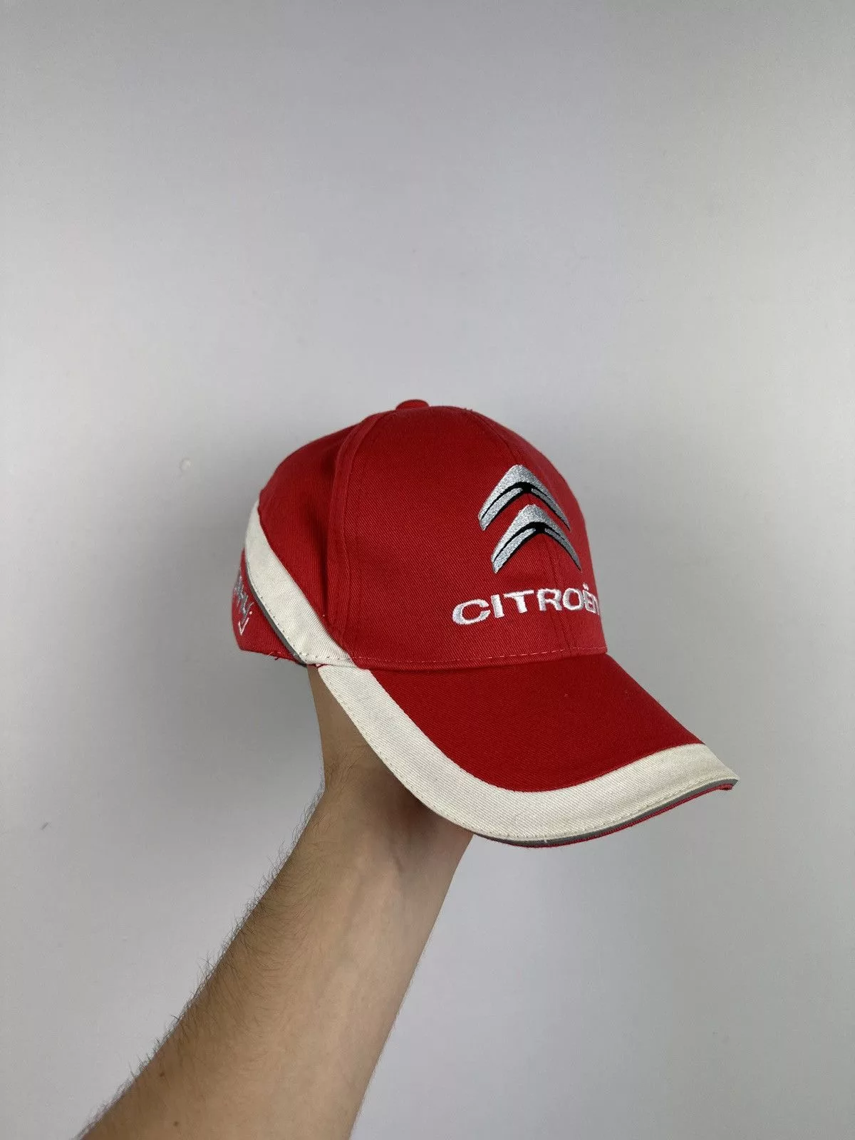 Vintage Hats Vintage Y2K Citroen Racing Cap Red
