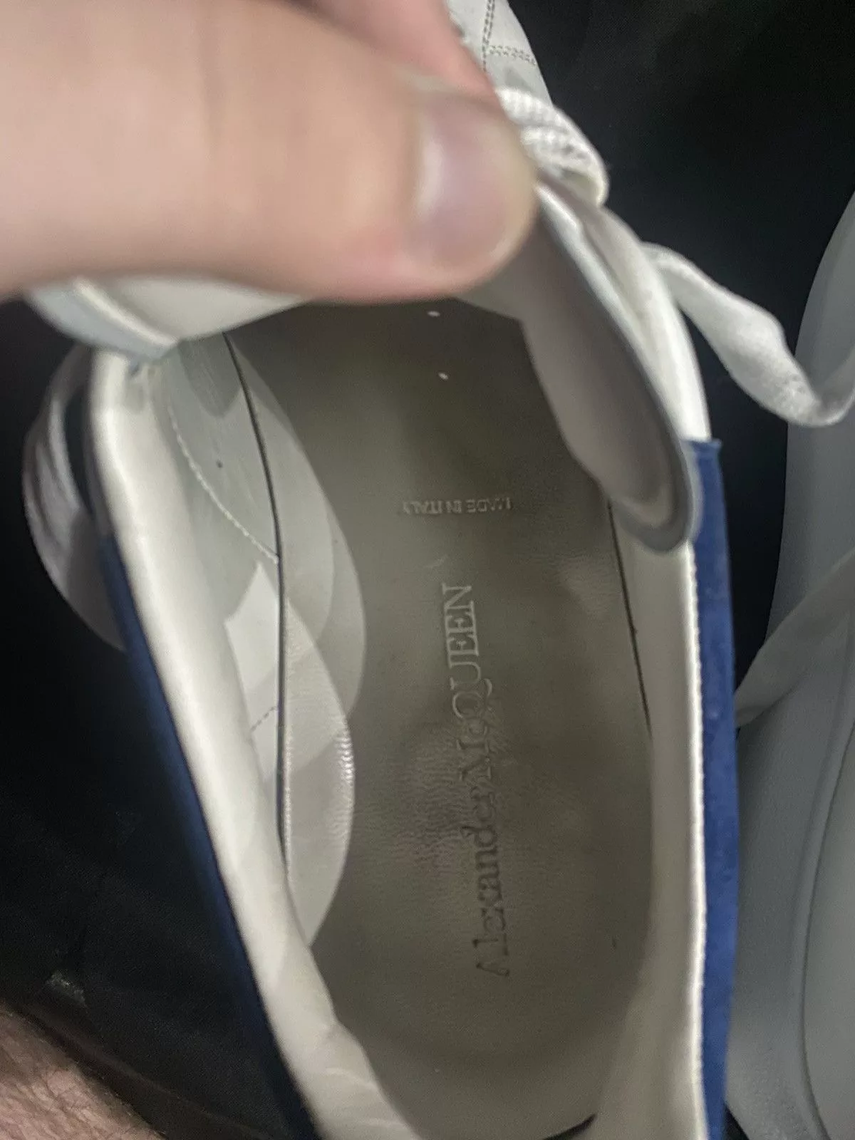 Alexander McQueen Low Top Sneakers Alexander Mcqueens White